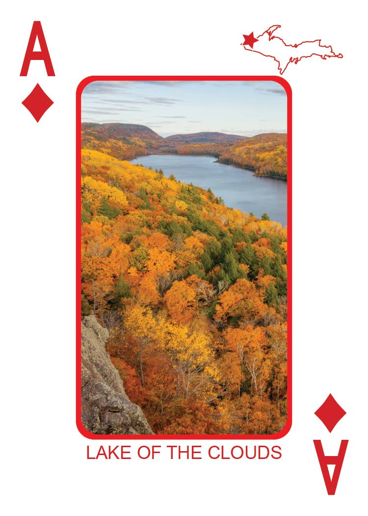 Image of YOOPER CARDS - Playing Cards - Euchre Friendly