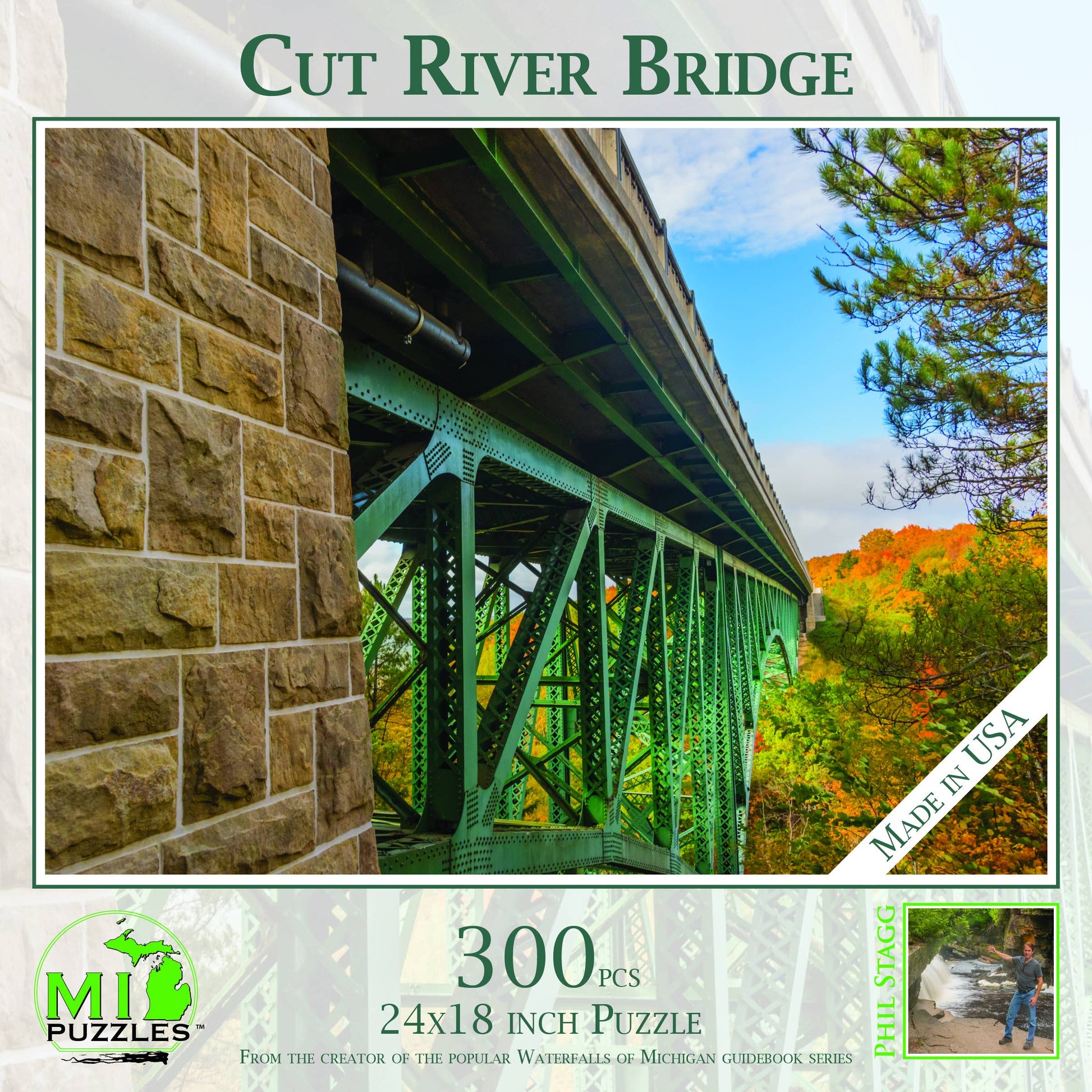 Cut River Bridge - 300 Piece Michigan Puzzle