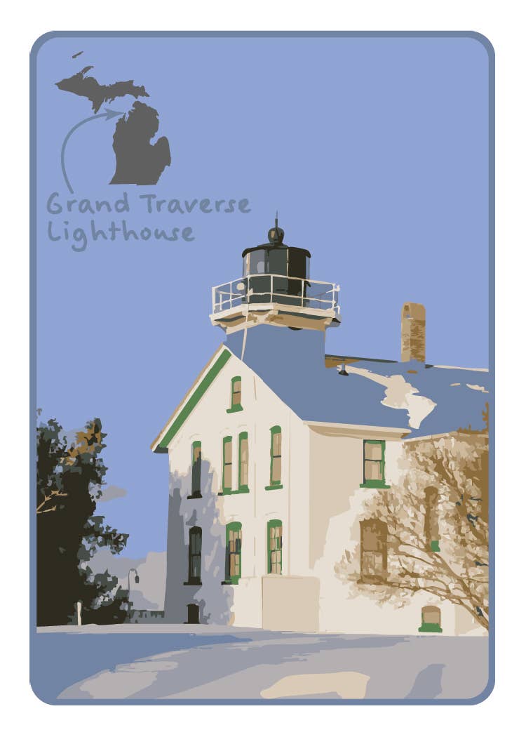 Image of MICH MATCH - LIGHTHOUSE EDITION - Educational Matching Game