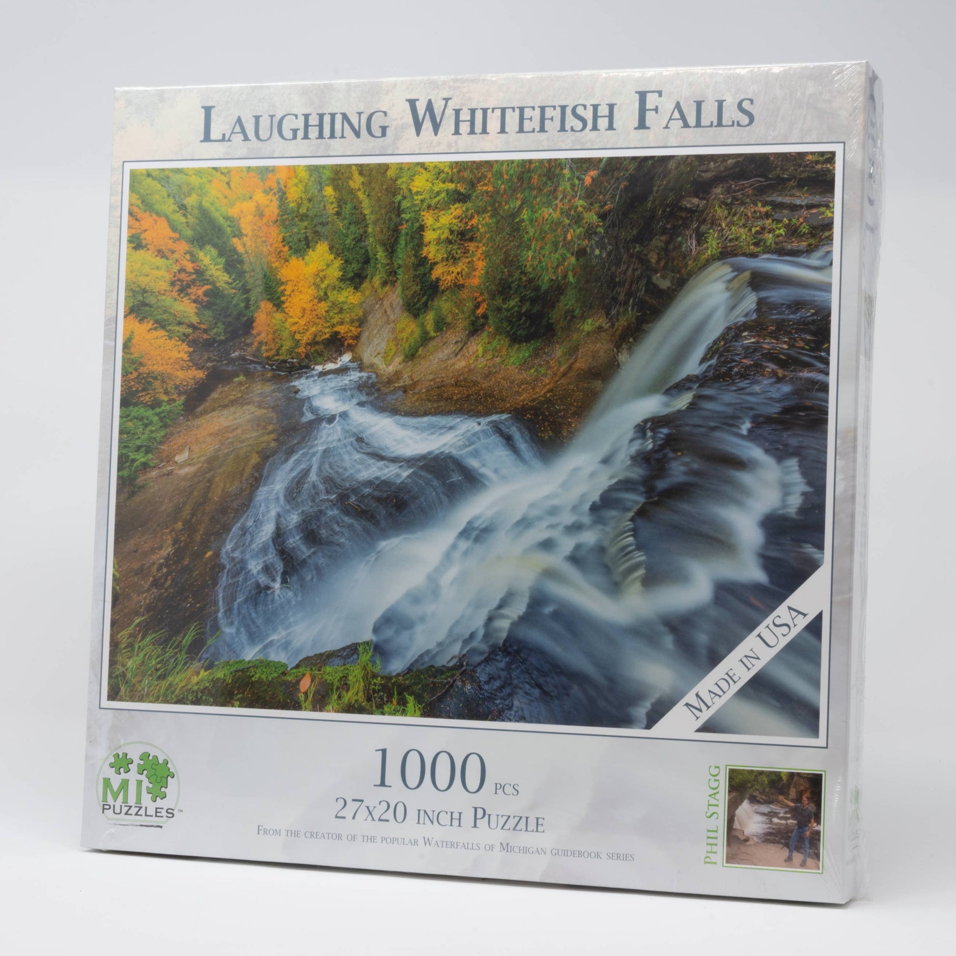 Laughing Whitefish Falls - 1000 Piece Puzzle