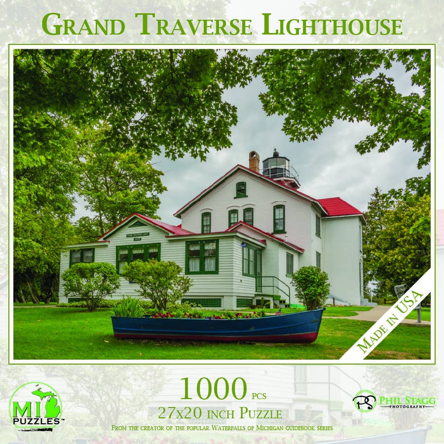 Grand Traverse Lighthouse - 1000 Piece Puzzle