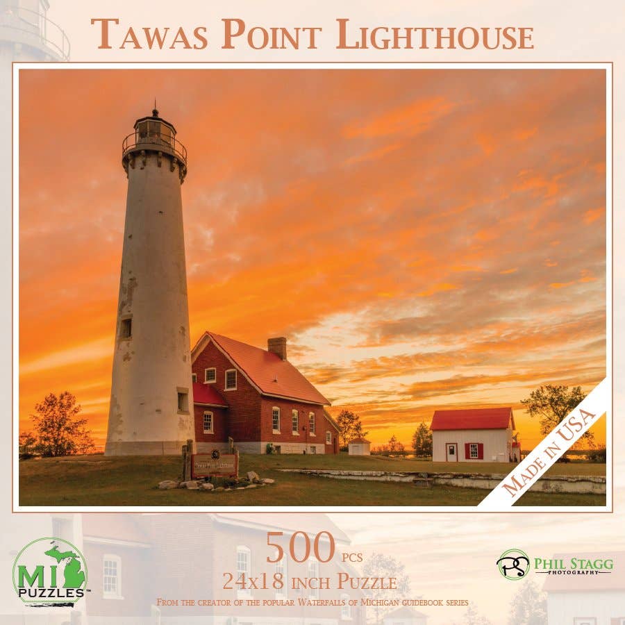 Tawas Point Lighthouse - 500 Piece Puzzle