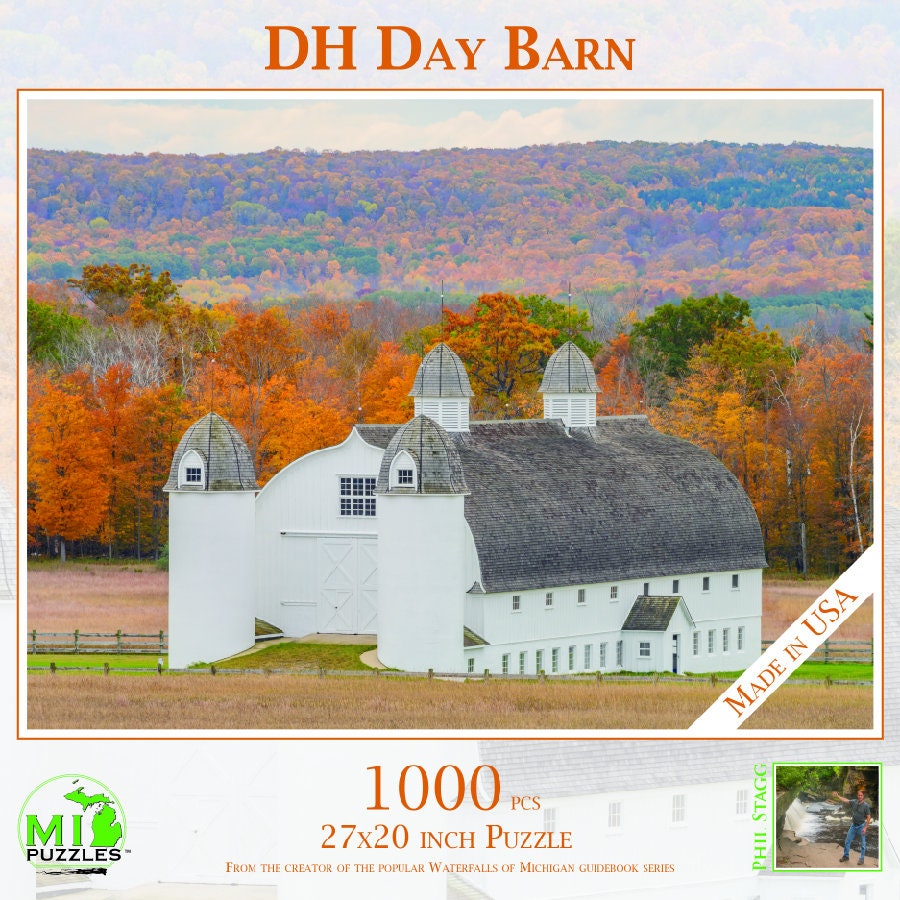 DH Day Barn - 1000 Piece Jigsaw Puzzle - MI Puzzles by Phil Stagg Photography